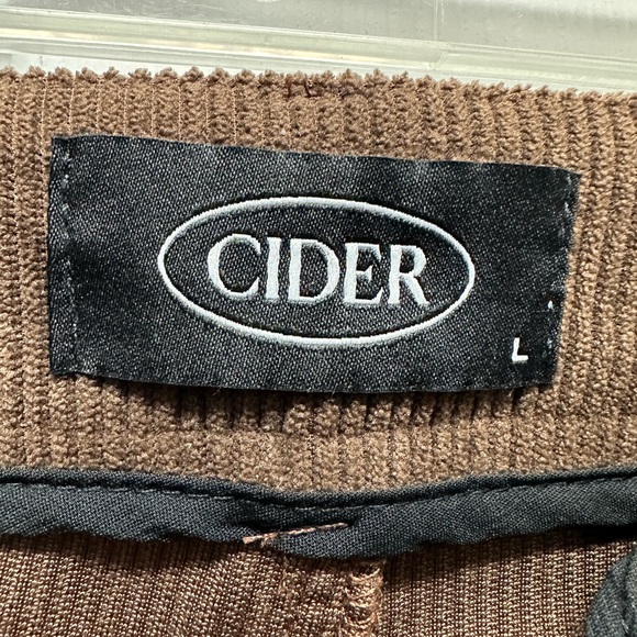 Brown corduroy flare pants - Picture 3 of 7